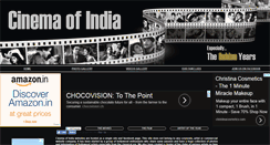 Desktop Screenshot of cinemaofindia.net